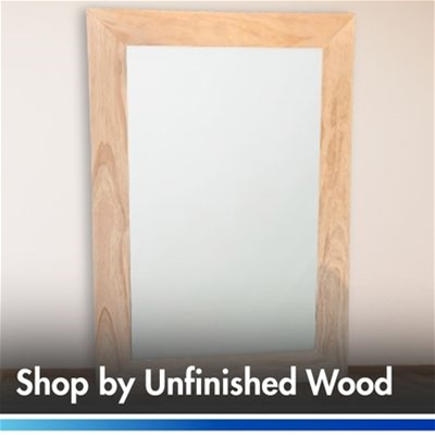 UNFINISHED WOOD Frames