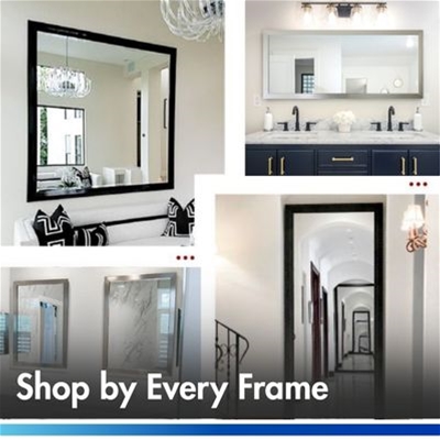 Custom Framed Bathroom Mirrors