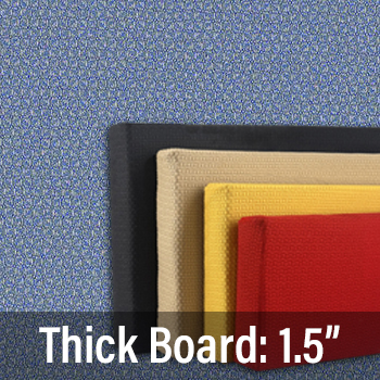 Copy of FW880-07 - Bright Colors: Azure Blue - No Velcro - Up To 90" x 48"
