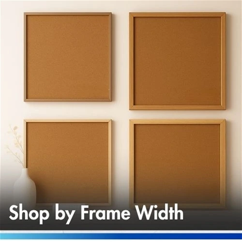 Cork Boards Different Outside Sizes