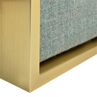 FW820-01 Gold: FLOATING FABRIC WRAPPED CORKBOARD