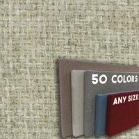 FW800-WW6 Medium Grey - Wide Weave Textured Hook And Loop