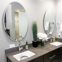 Custom Flat Polish Frameless Wall Mirrors