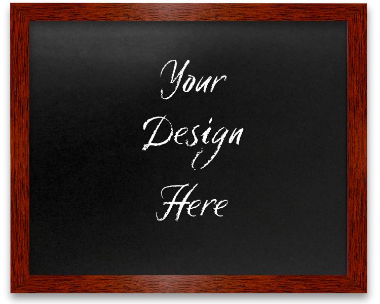 Custom cut black chalkboard material - make any size up to 4 feet x 8 feet.