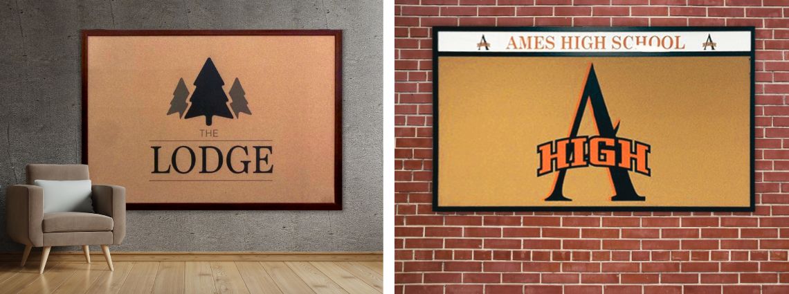 The Most Common Printed Cork Boards Is Composed Of A Single Section