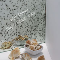 Custom Antique Mirror Floating Clouds Style 