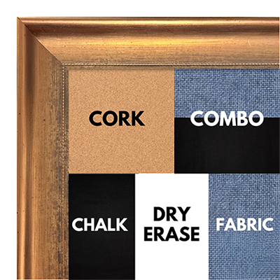 BB1208-1 Copper - 1.13 Inch Wide - Custom Cork, Chalk, Dry Erase