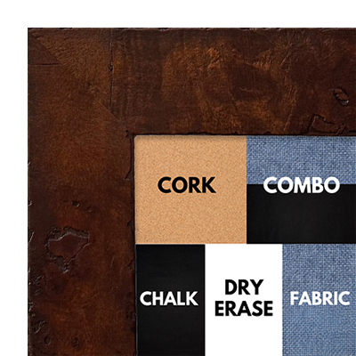 BB1232-3 - Walnut - 2 Inch Wide - Custom Cork Chalk Dry Erase