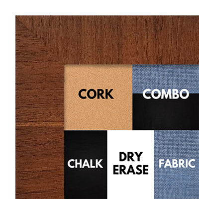 BB1233-2 - Harmony Peacan - 1.5625 Inch Wide - Custom Cork, Chalk, Dry Erase