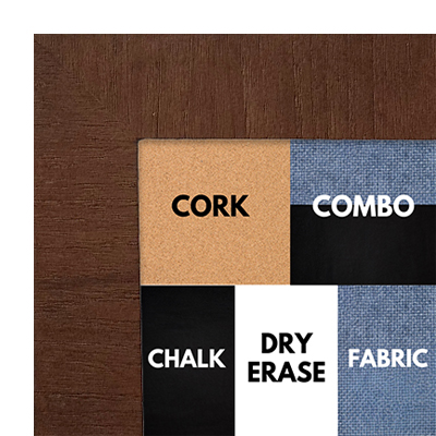 BB1233-3 - Harmony Coffee - 1.5625 Inch Wide - Custom Cork, Chalk, Dry Erase