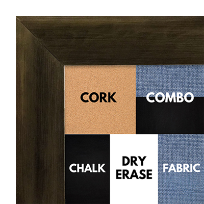 BB1237-1 - Bronze  - 1.75 Inch Wide - Custom Cork, Chalk, Dry Erase