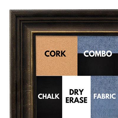 BB1239-4 - Dark Cooper - 1.375 Inch Wide - Custom Cork, Chalk, Dry Erase