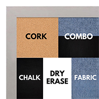 BB1543-10 Whitewash - 3/4 Inch Wide X 3/4 Inch High - Small Custom Cork Chalk Dry Erase