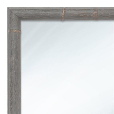 MR1229-2 Kyoto Grey Curved - Custom Small Mirror - 0.75 Ich Wide
