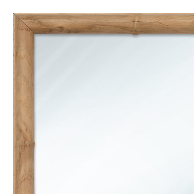 MR1229-3 Kyoto Natural Curved - Custom Small Mirror - 0.75 Ich Wide