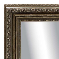 MR1690-2 | Black / Yellow | Custom Wall Mirror