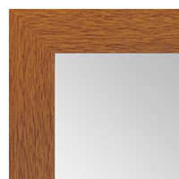 MR1045-2 Honey Maple - Custom Mirror
