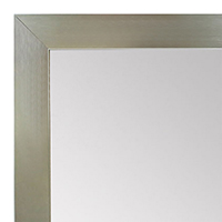 MR1940-3 Metal Brushed Nickel Medium Custom Wall Mirror Custom Floor Mirror