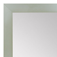MR1940-8 Metal Frosted Nickel Medium Custom Wall Mirror Custom Floor Mirror