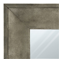 MR1205-2 Black - Custom Large Mirror - 2.75 Ich Wide