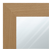 MR1690-2 | Black / Yellow | Custom Wall Mirror