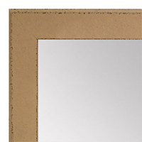 MR1570-12 Distressed Soft Orange - Medium Custom Wall Mirror Custom Floor Mirror