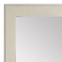 MR1570-1 Distressed White - Medium Custom Wall Mirror Custom Floor Mirror