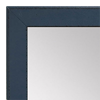 MR1570-5 Distressed Dark Blue - Medium Custom Wall Mirror Custom Floor Mirror