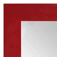 MR1586-2 Red - Medium Custom Wall Mirror - Custom Bathroom Mirror