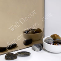 AM95-2 Light Bronze - Frameless Colorful Custom Cut Mirror Glass