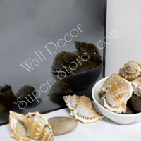 AM95-3 Grey - Frameless Colorful Custom Cut Mirror Glass