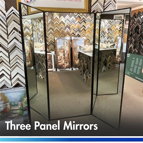 THREE PANEL: Custom Mirrors