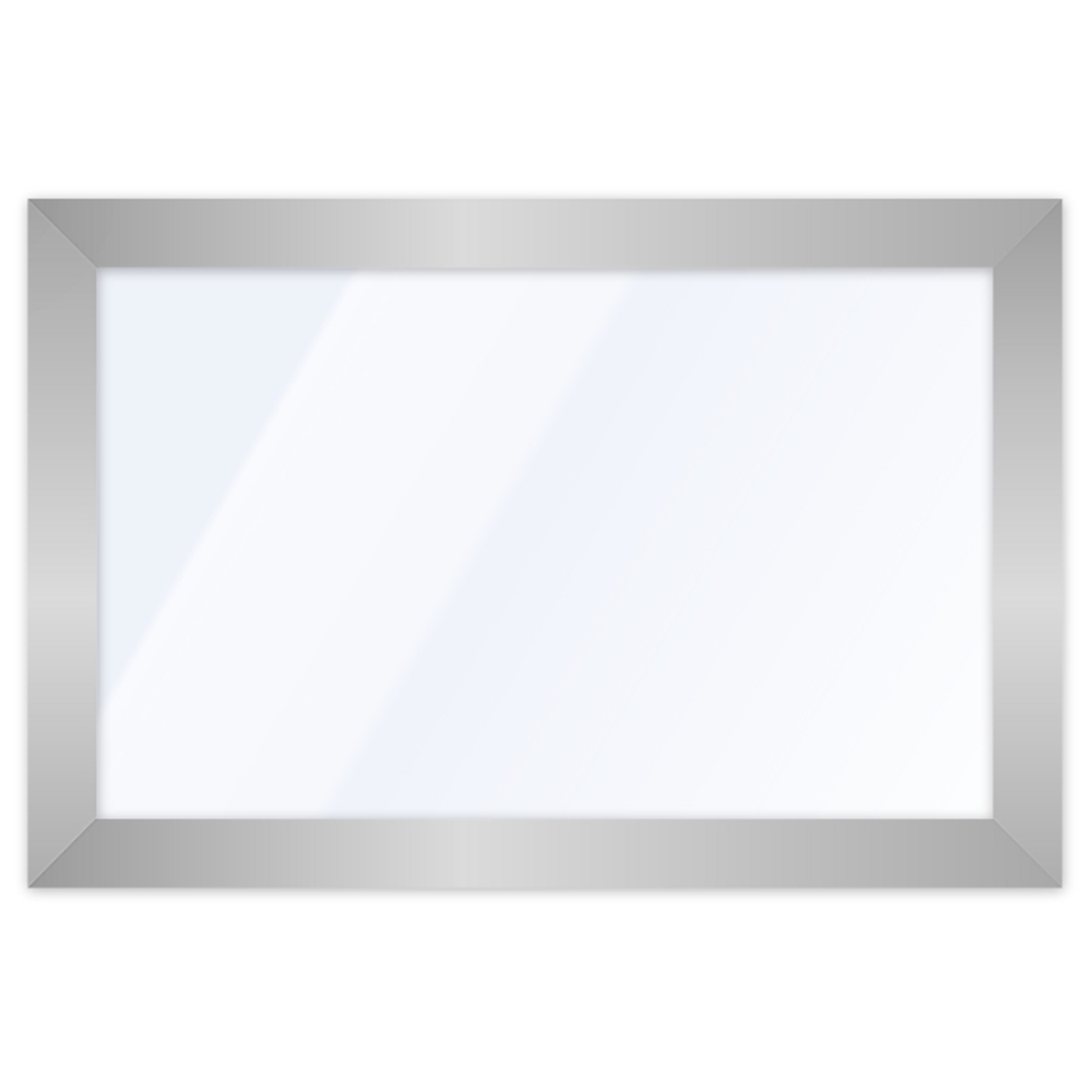 2" Silver Mirror (3) Sizes 24x30 -24x36 -30x40  Limit of 5 per Order