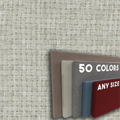 FW800-WW4 Neutral Soft Blue Grey - Wide Weave Textured Hook And Loop
