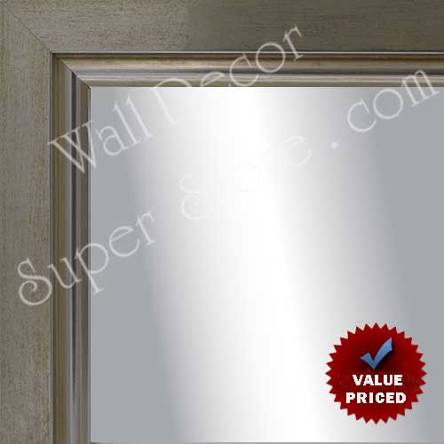 MR1010-2 Warm Silver Hammered Square With Lip - Small Custom