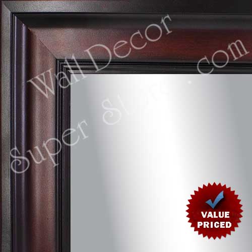 MR1690-2 | Black / Yellow | Custom Wall Mirror
