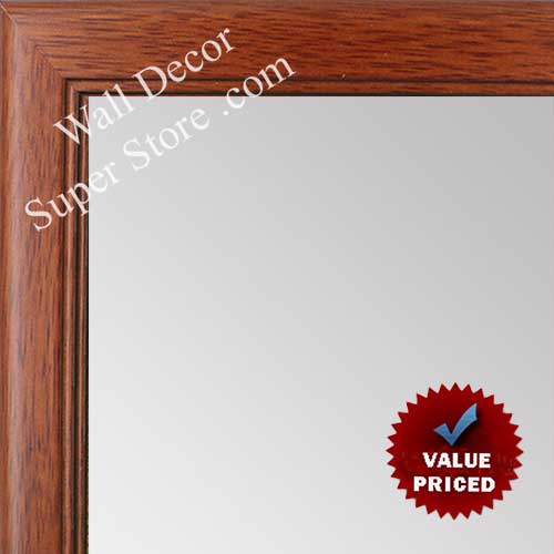 MR1044-3 Cherry with Inside Ridges - Custom Mirror