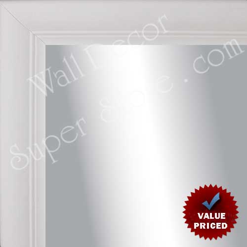 MR1046-8 Matte White  Custom Mirror