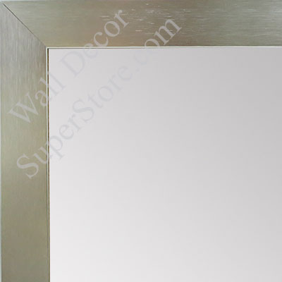 MR1940-3 Metal Brushed Nickel Medium Custom Wall Mirror Custom Floor Mirror