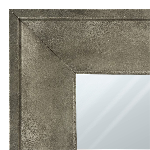 MR1205-2 Black - Custom Large Mirror - 2.75 Ich Wide