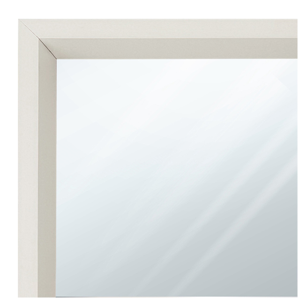 MR1212-8 White - Custom Small Mirror - 0.69 Inch Wide