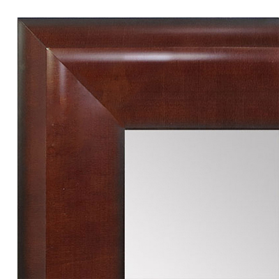 MR1509-3 Walnut Large Custom Wall Mirror Custom Floor Mirror