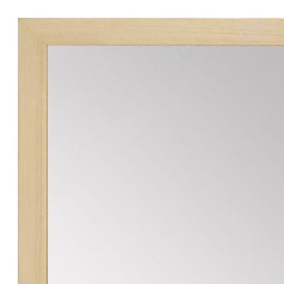 MR1511-2 Natural Maple - Very Small Custom Wall Mirror
