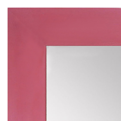 MR1586-4 Pink - Medium Custom Wall Mirror - Custom Bathroom Mirror