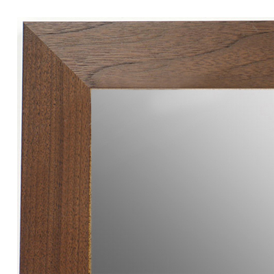 MR1682-2 | Natural Walnut | Custom Wall Mirror
