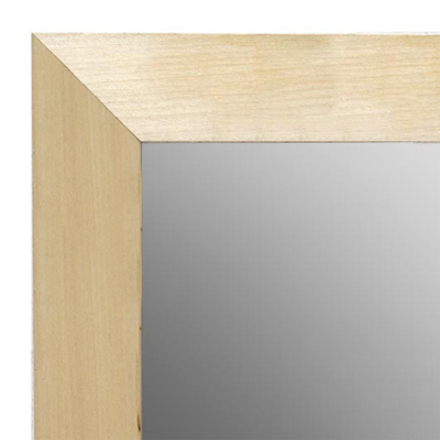 2" Unfinished Natural Wood Mirror, You Paint or Stain, 24x30 - 24x36 - 30x40, Limit of 5