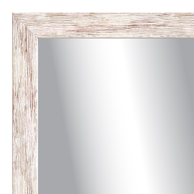 MR1926-1 White Washed Red  Custom Mirror