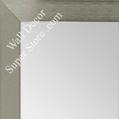 MR1940-3 Metal Brushed Nickel Medium Custom Wall Mirror Custom Floor Mirror