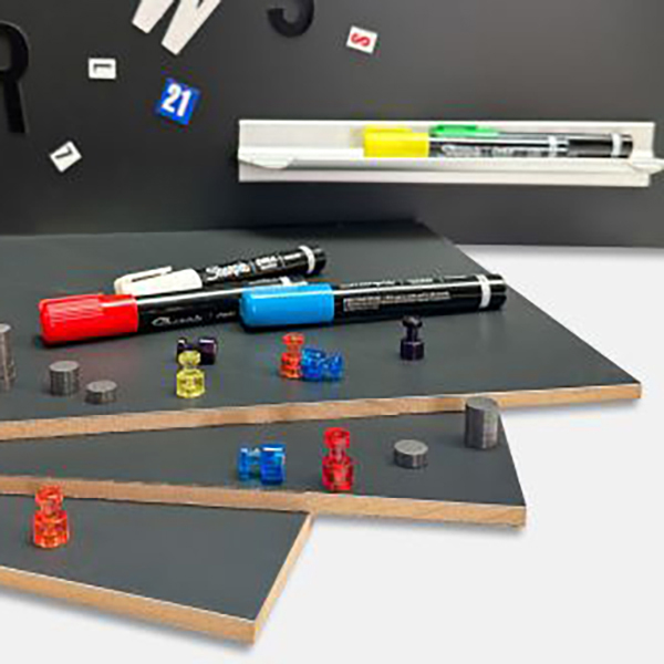 MT106 Magnetic Frameless Chalk Board Material by the SQ FOOT - Chalkboard Panels Cut To Size
