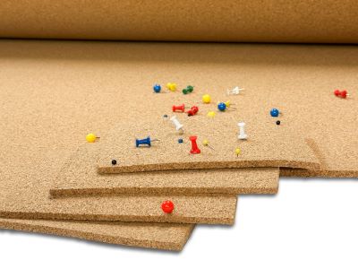 MT101 Frameless Cork From Roll Bulletin Board Material Cut To Small Sizes 